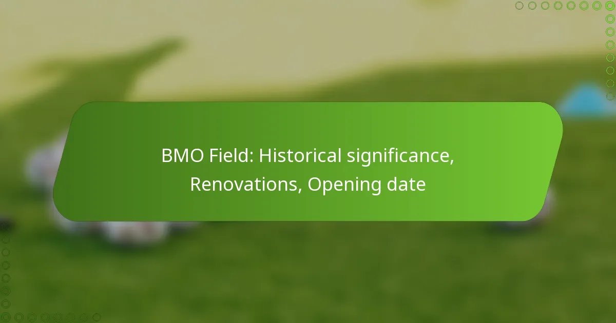 BMO Field: Historical significance, Renovations, Opening date